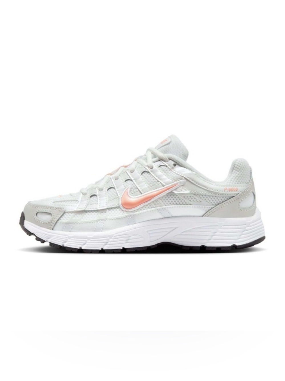Nike Big Kids P-6000 Apricot/ White 4.5K/6.5W